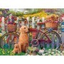 Ravensburger - Puzzle catelusi pe bicicleta 500 piese design nou Ravensburger - 1
